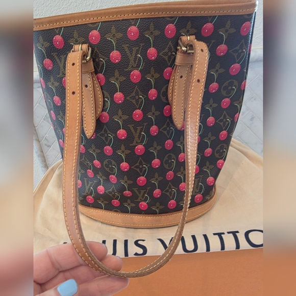Louis Vuitton Takashi Murakami Cherry Tote Bag Very RARE! - Picture 9 of 16
